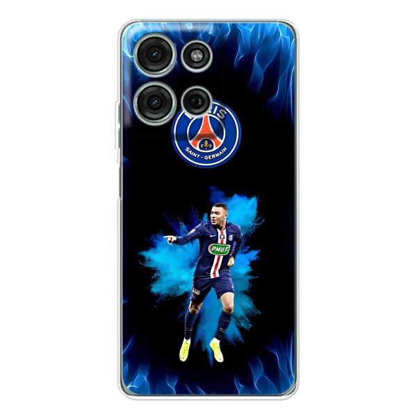 Чехлы Килиан Мбаппе для Motorola Moto G75 – Мбаппе в огне