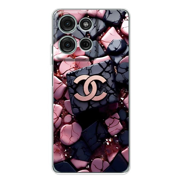 Чохол (Dior, Prada, YSL, Chanel) для Motorola Moto G75 – Шанель