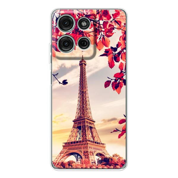 Чехол Эйфелева Башня для Motorola Moto G75 - (AlphaPrint) – Эйфелева Башня