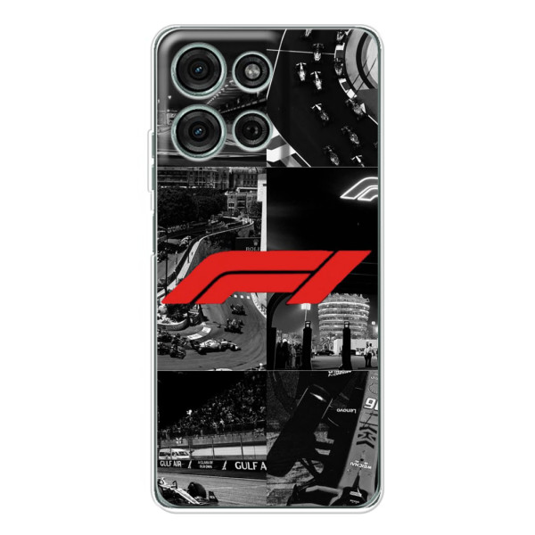 Чохол фільм Формула 1 для Motorola Moto G75 – Колаж Формула 1