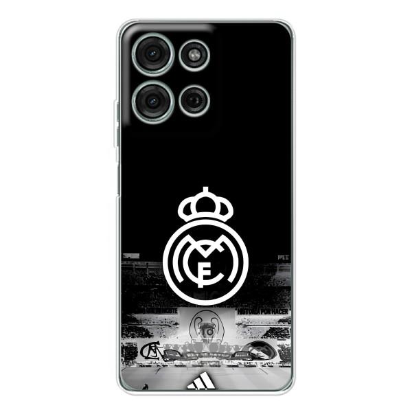 ФК Реал Мадрид чохли для Motorola Moto G75 (AlphaPrint) – емблема Реал Мадрид