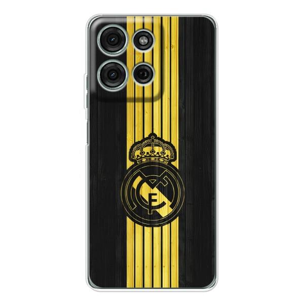 ФК Реал Мадрид чохли для Motorola Moto G75 (AlphaPrint) – фон Реал Мадрид