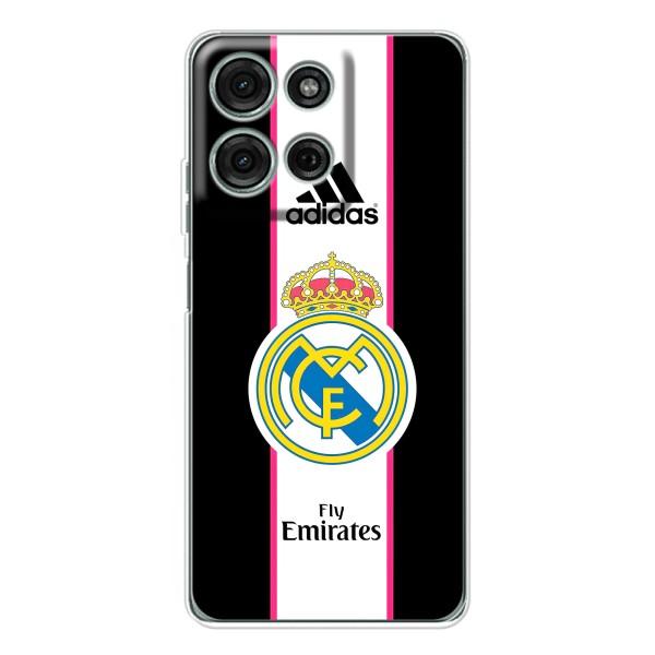 ФК Реал Мадрид чохли для Motorola Moto G75 (AlphaPrint) – лого Real Madrid