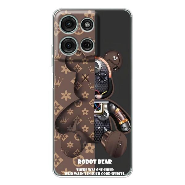 Круті Чохли Луі Віттон для Motorola Moto G75 (AlphaPrint) – Ведмідь Луі Вітон