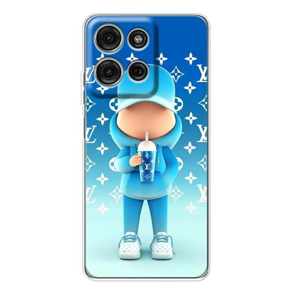 Круті Чохли Луі Віттон для Motorola Moto G75 (AlphaPrint) – Хлопець LV