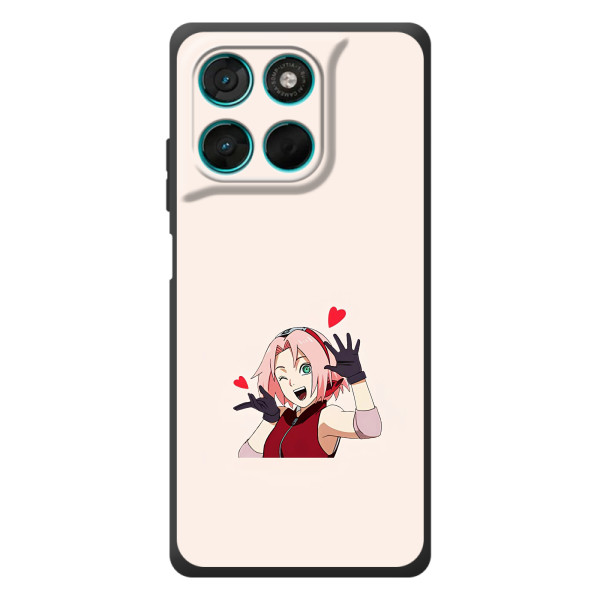 Чехлы Персонажи Аниме Наруто для Motorola Moto G77 (AlphaPrint)