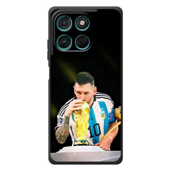 Чехлы для Motorola Moto G77 (Leo чемпион) (AlphaPrint)