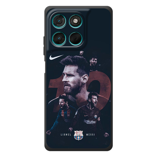 Чехлы Месси для Motorola Moto G77 (AlphaPrint)