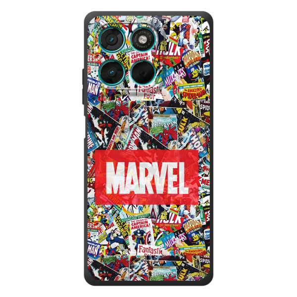 Чехол МАРВЕЛ для Мото Джи77 (AlphaPrint)