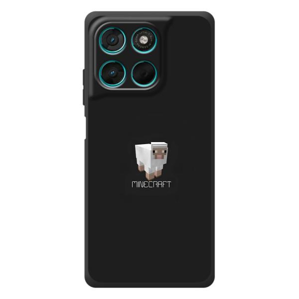 Чехол Майнкрафт на Motorola Moto G77 (AlphaPrint) Minecraft