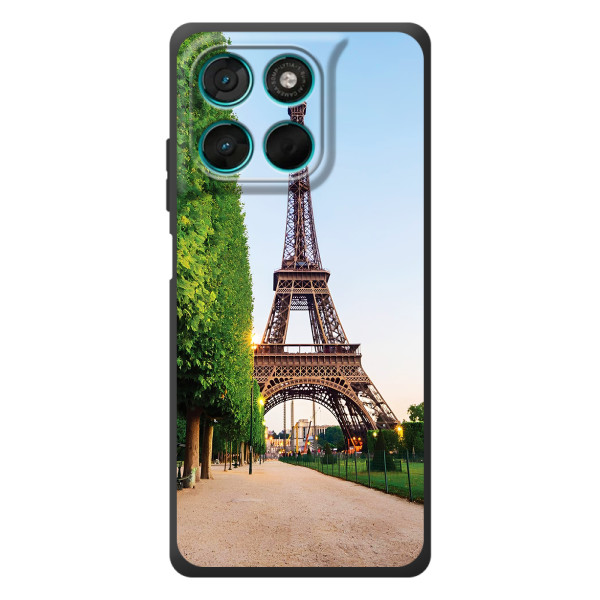 Чехол Эйфелева Башня для Motorola Moto G77 - (AlphaPrint)