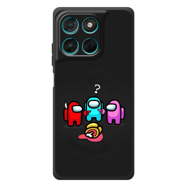 Чехол Амонг Ас для Motorola Moto G77 (AlphaPrint)