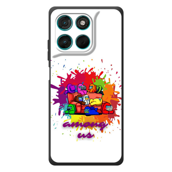 Чехол Амонг Ас для Motorola Moto G77 (AlphaPrint)