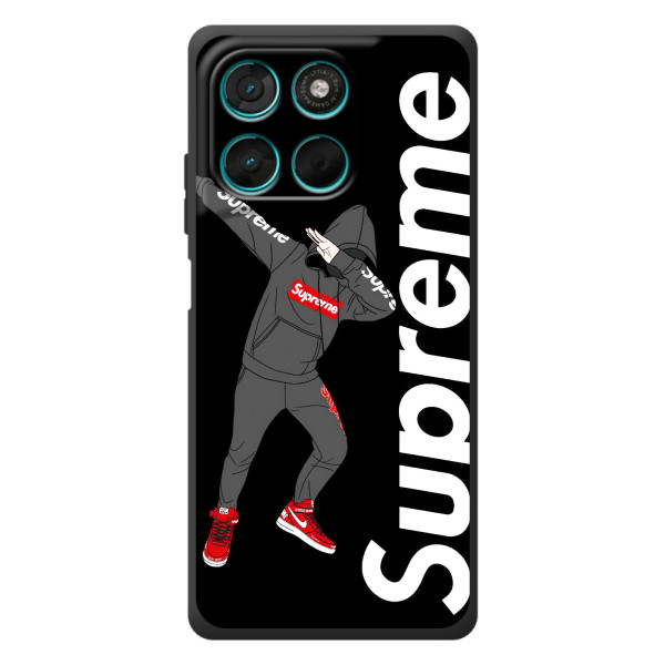 Чехол для Motorola Moto G77 с картинкой Supreme (AlphaPrint)