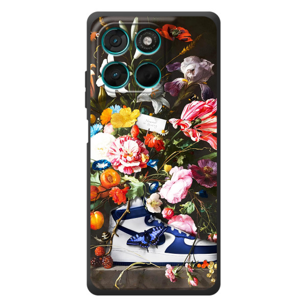 Чехол для Motorola Moto G77 - с принтом Найк (AlphaPrint)