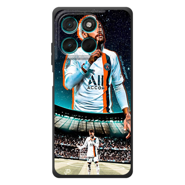 Чехол Неймар для Motorola Moto G77 (AlphaPrint)