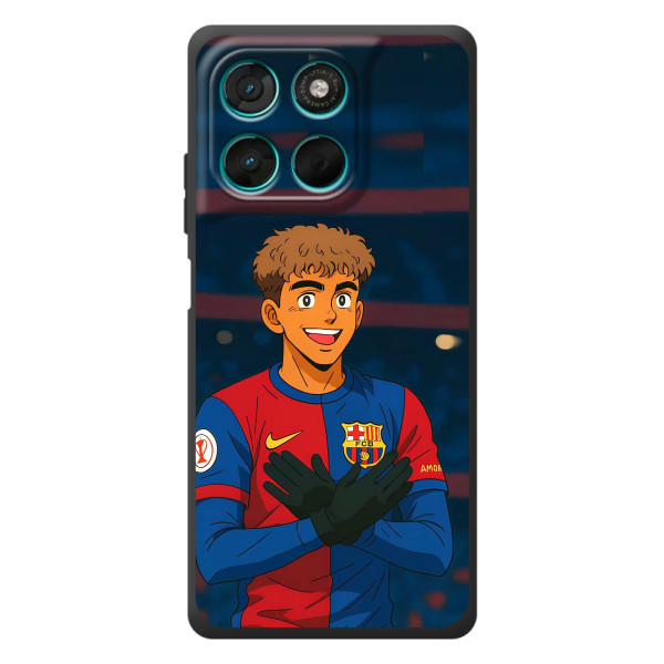 Чехол с футболистом Ламин Ямаль Motorola Moto G77