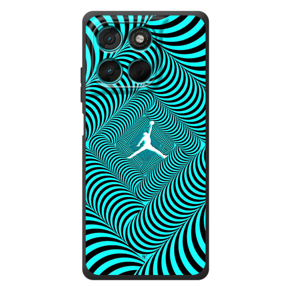 Силиконовый Чехол Nike Air Jordan на Мото Джи77 – Jordan