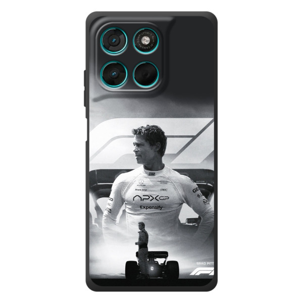 Чехол с прнтом Формула 1 на Motorola Moto G77 – Фон Формула-1