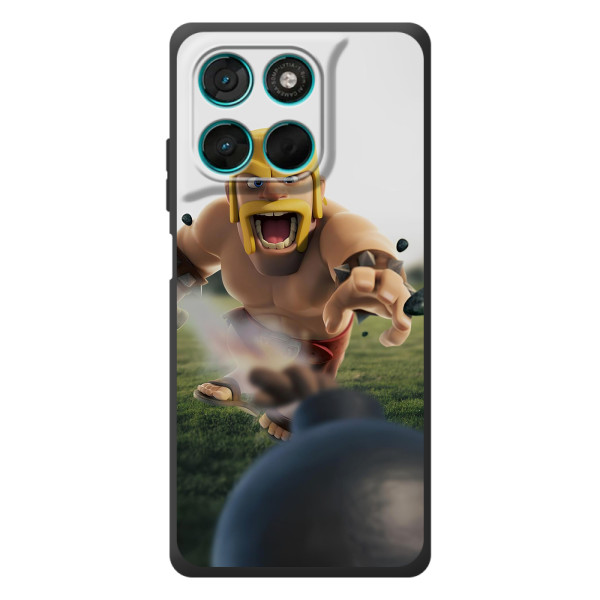 Чехол з героями Клеш Рояль для Motorola Moto G77 – Варвар