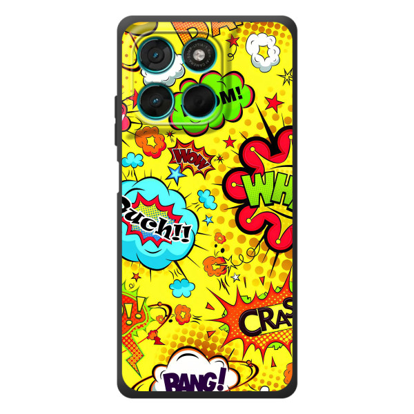 Яркие Чехлы с картинками для Motorola Moto G77 – Комиксы