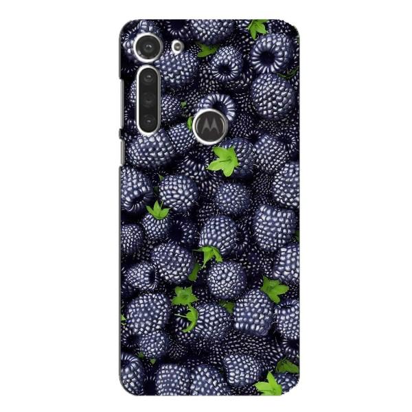 Чохли з фруктами для Motorola MOTO G8 (VPrint) – Ожина