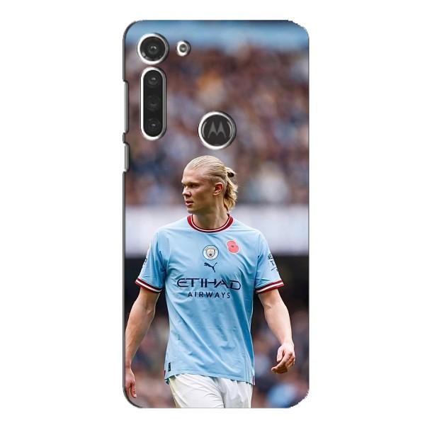 Чехлы с футболистом Ерлинг Холанд для Motorola MOTO G8 (AlphaPrint) – Эрлинг Холанд