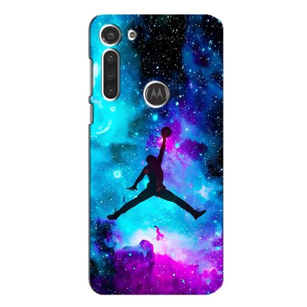 Чехлы для Motorola MOTO G8 - с картинкой JORDAN (AlphaPrint) – Яркий Джордан