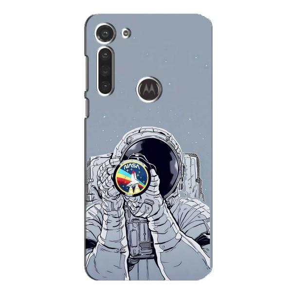 Чехол NASA для Motorola MOTO G8 (AlphaPrint) – Космонавт фото