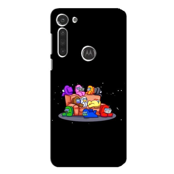 Чехол Амонг Ас для Motorola MOTO G8 (AlphaPrint) – Амонг-ас