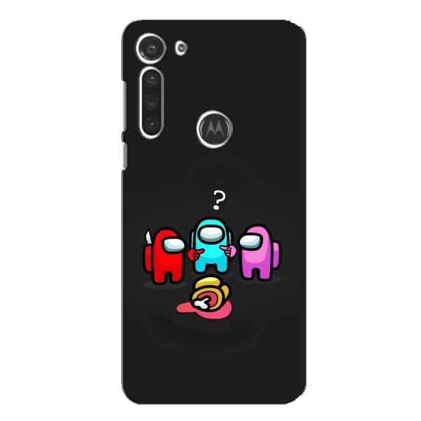 Чехол Амонг Ас для Motorola MOTO G8 (AlphaPrint) – Импостер