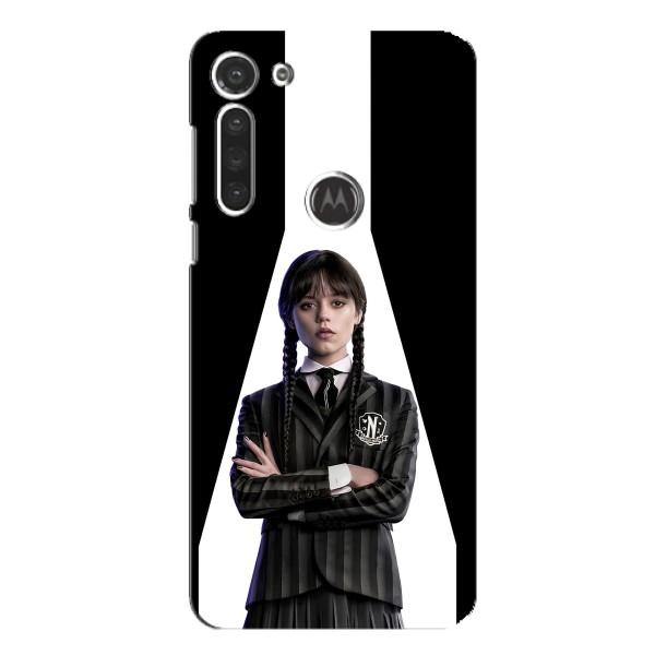 Чохли Венсдей на Motorola MOTO G8 Уенсдей (AlphaPrint) – W-Wednesday
