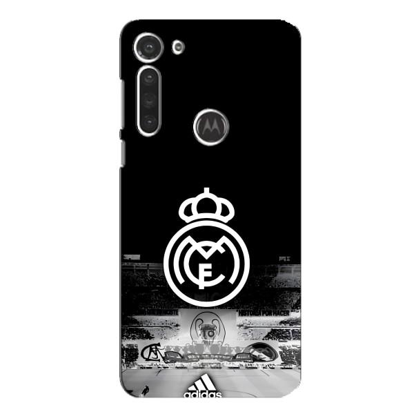 ФК Реал Мадрид чохли для Motorola MOTO G8 (AlphaPrint) – емблема Реал Мадрид