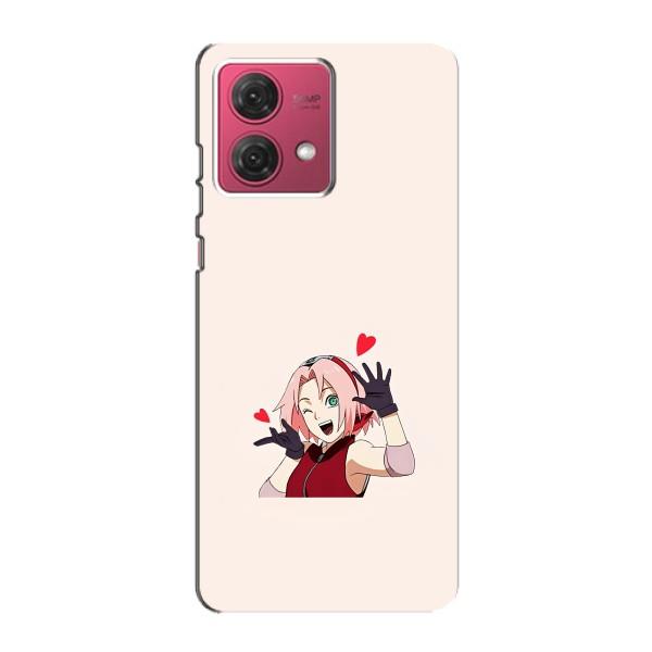 Чехлы Персонажи Аниме Наруто для Motorola MOTO G84 (AlphaPrint)