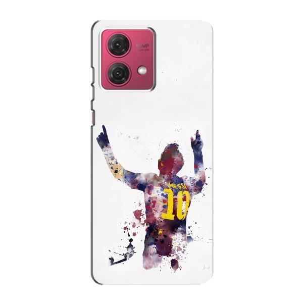 Чехлы Месси для Motorola MOTO G84 (AlphaPrint) – Messi Barca