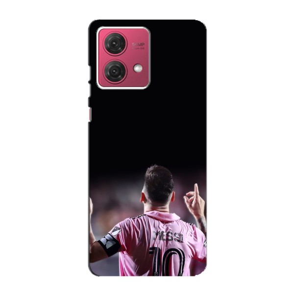 Чехол Месси футболист для Motorola MOTO G84 – Месси в Интер