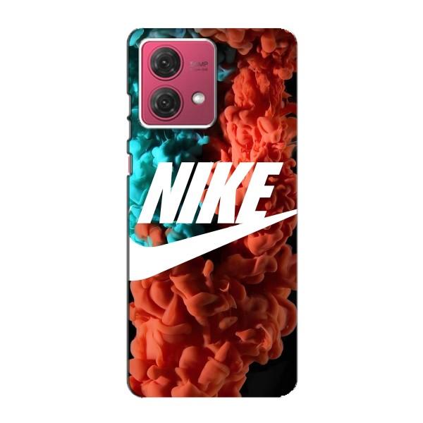 Чохол для Motorola MOTO G84 - з принтом Найк (AlphaPrint) – Димчастий найк