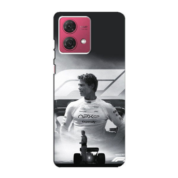 Чехол с прнтом Формула 1 на Motorola MOTO G84 – Фон Формула-1