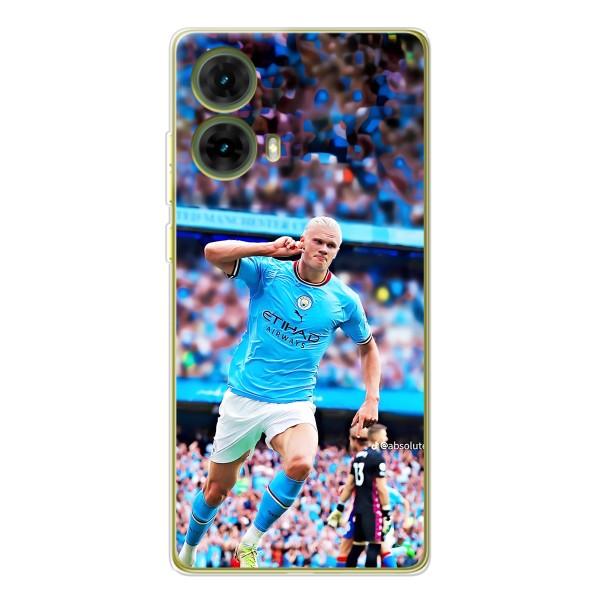 Чехлы с футболистом Ерлинг Холанд для Motorola MOTO G85 (AlphaPrint) – фанаты Холанда