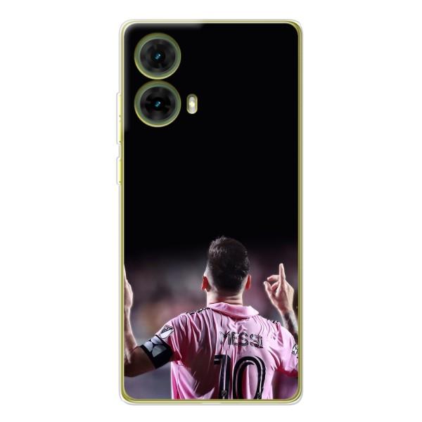Чехол Месси футболист для Motorola MOTO G85 – Месси в Интер