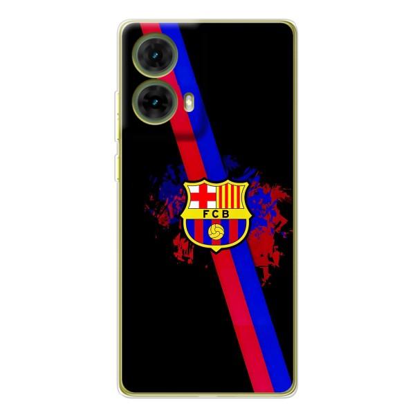 Чехол для Motorola MOTO G85 (Барселона) – Лого Барсы