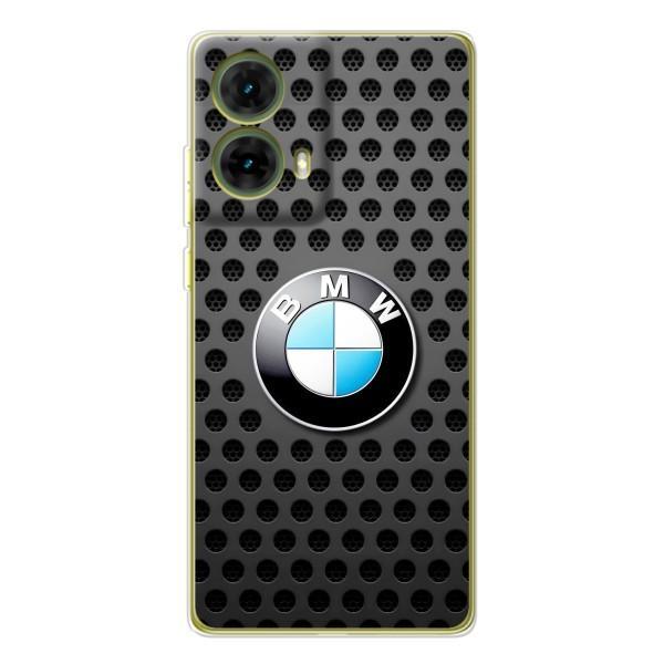 Чехол для Мото G85 - с принтом БМВ (AlphaPrint) – Знак БМВ