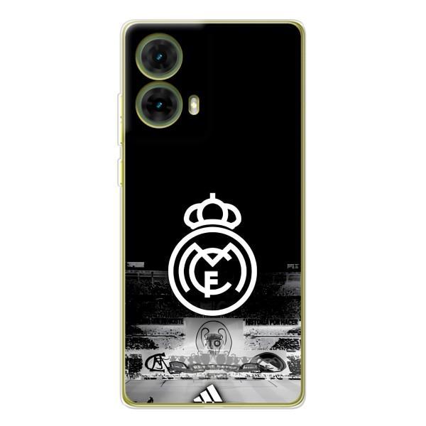 ФК Реал Мадрид чохли для Motorola MOTO G85 (AlphaPrint) – емблема Реал Мадрид
