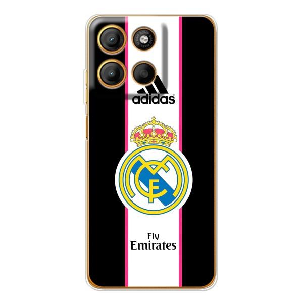 ФК Реал Мадрид чехлы для Motorola MOTO G86 Power (AlphaPrint) – лого Real Madrid