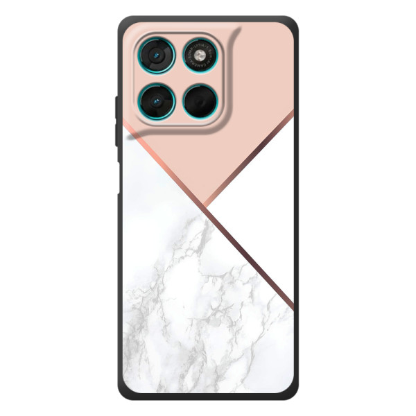 Мраморный чехол на Motorola MOTO G86 Power (VPrint)