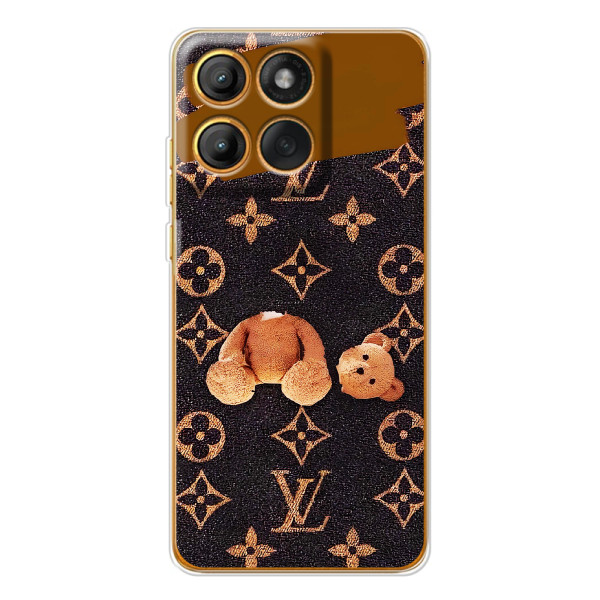 Брендновые Чехлы для Motorola MOTO G86 - (PREMIUMPrint) – Медведь без головы