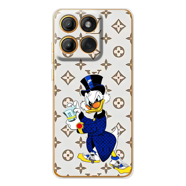 Чехлы для Motorola MOTO G86 - Скрудж МакДак Louis Vuitton (PREMIUMPrint) – Макдак на стиле