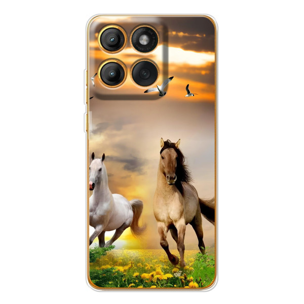 Чехлы с Лошадью дляMotorola MOTO G86 (VPrint) – Лошадки