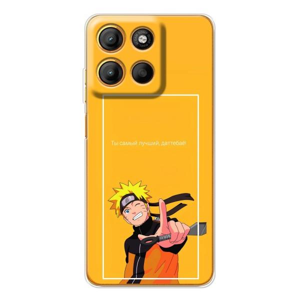 Чехлы с принтом Наруто на Motorola MOTO G86 – Даттебаё