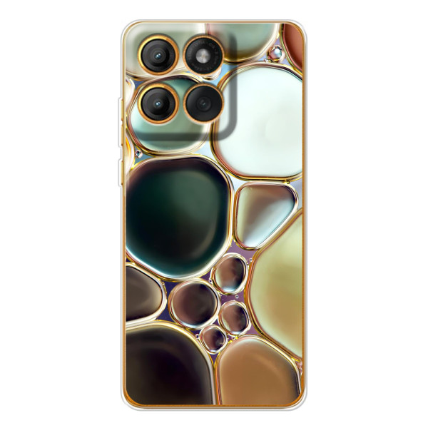 Мраморный чехол на Motorola MOTO G86 (VPrint)